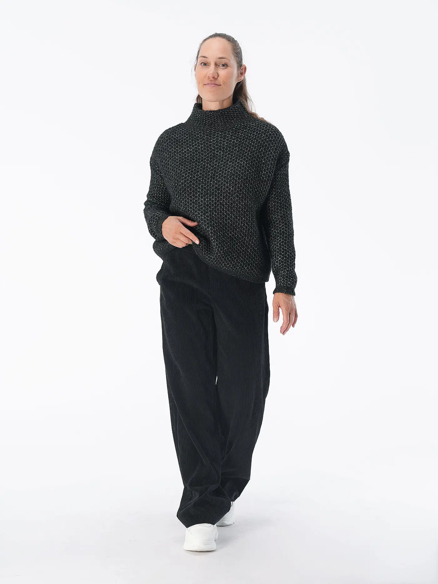 HUGO | Pullover SAFINEYN | schwarz